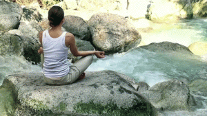 meditacion rio
